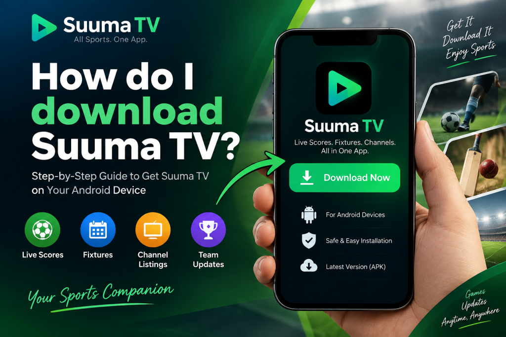 How do I download Suuma TV?