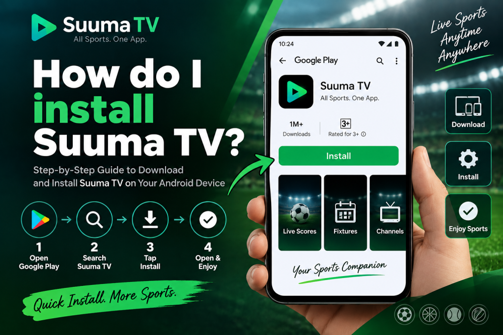 How do I install Suuma TV?